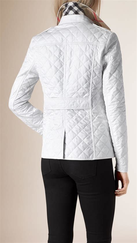 white burberry jacket women's|Burberry winter jacket sale.